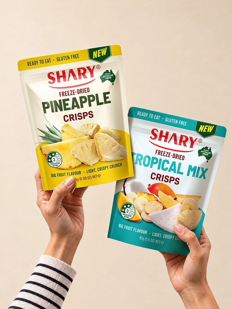 fruit crisps packaging redesign
