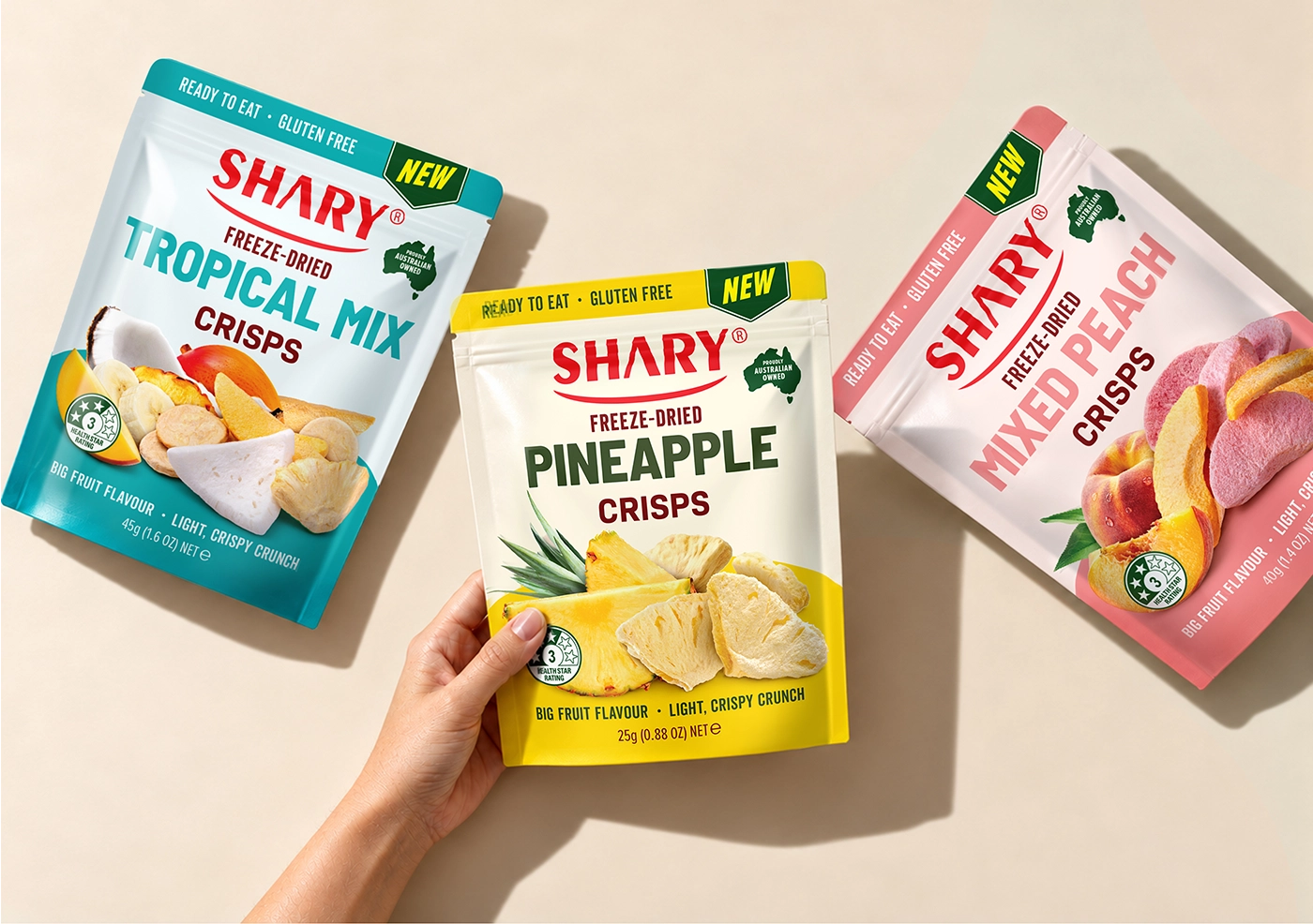 fruit crisps packaging redesign