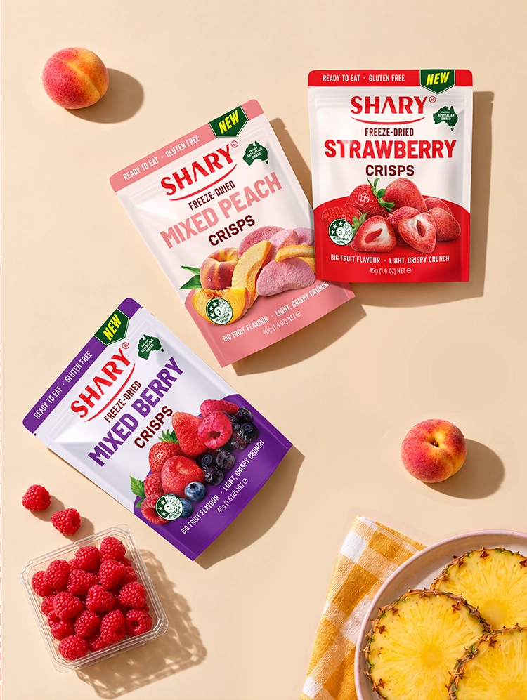 fruit crisps packaging redesign