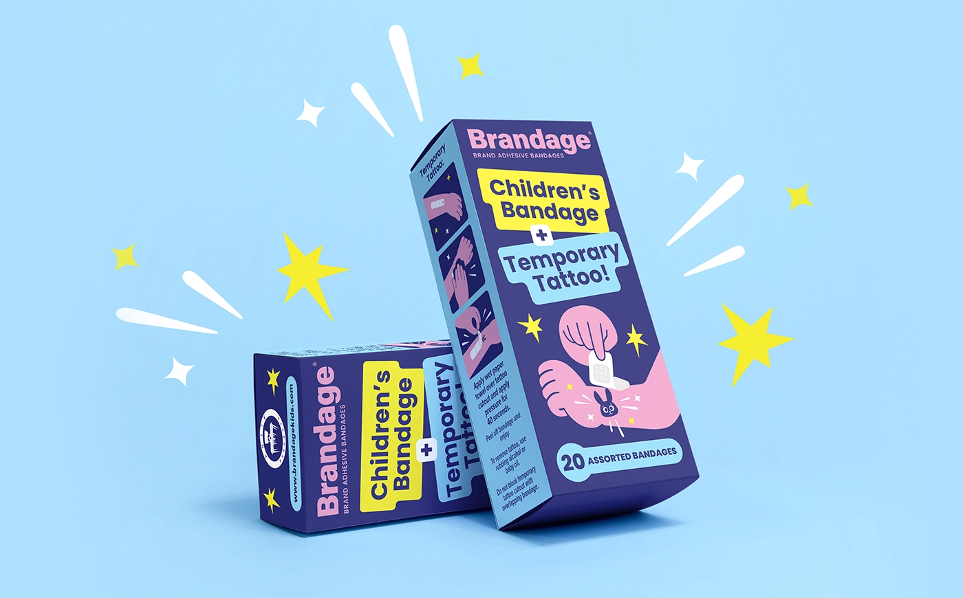 children packaging design