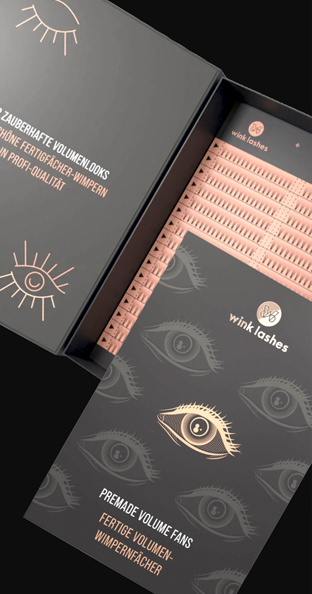 packaging design for a cosmetics brand
