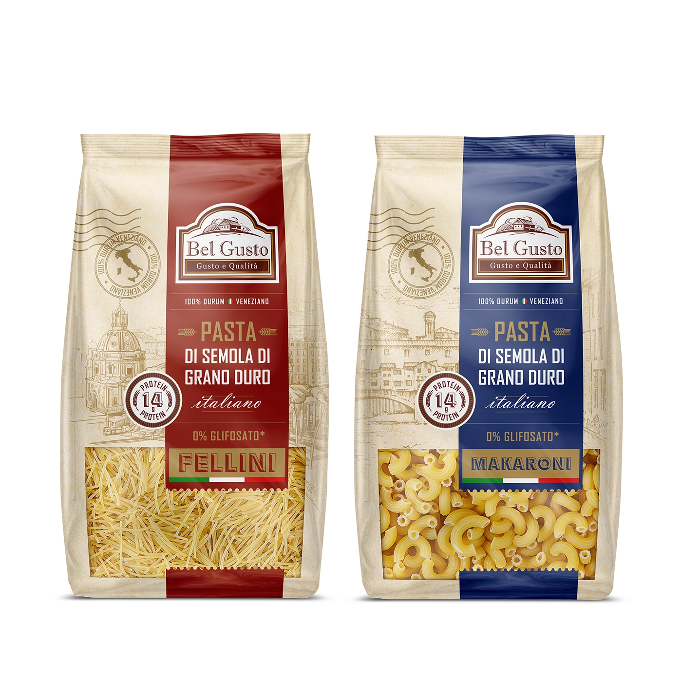 pasta packaging design, Italian pasta