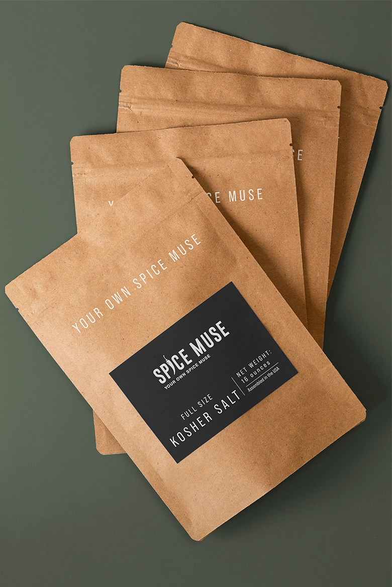 ogo and label design for spices