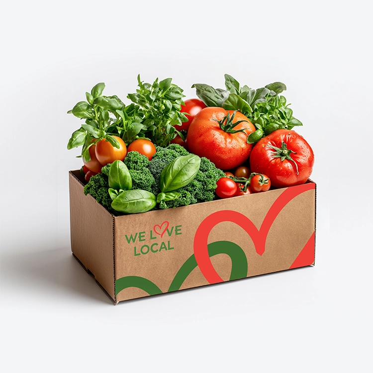 logo design and corporate identity for farm products