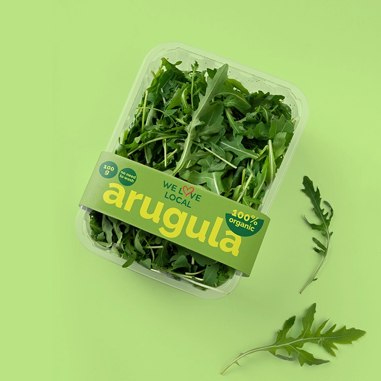 label design for vegetables