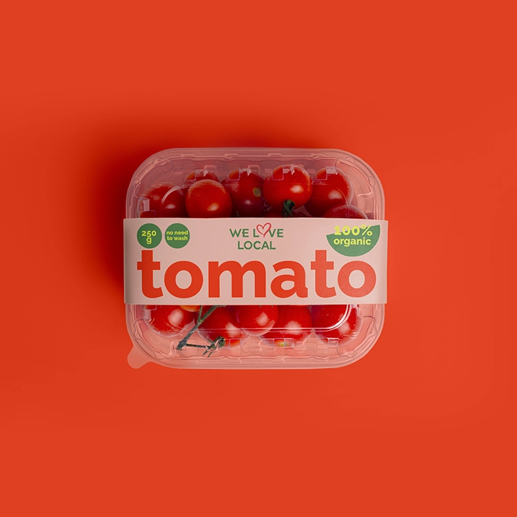 label design for vegetables