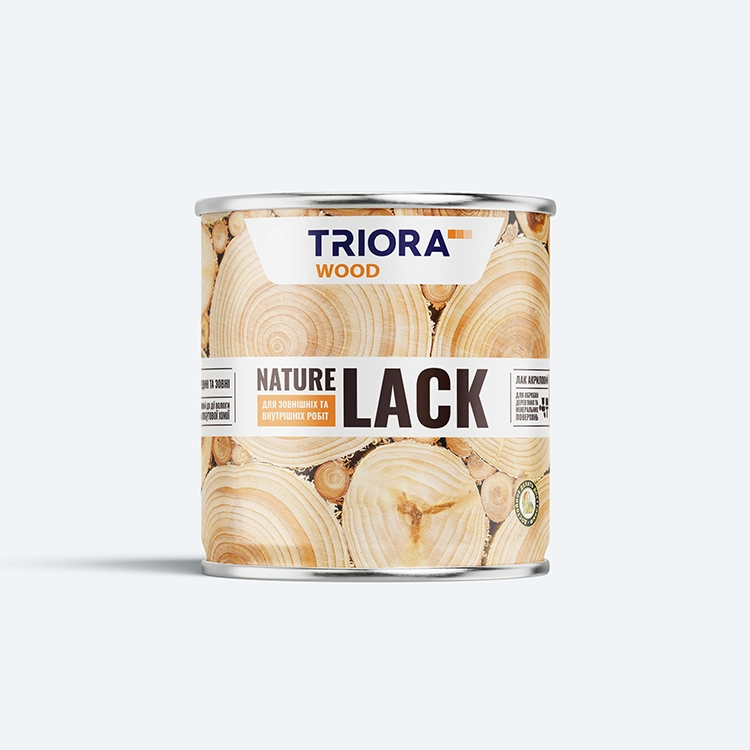 packaging design for paint and varnish products