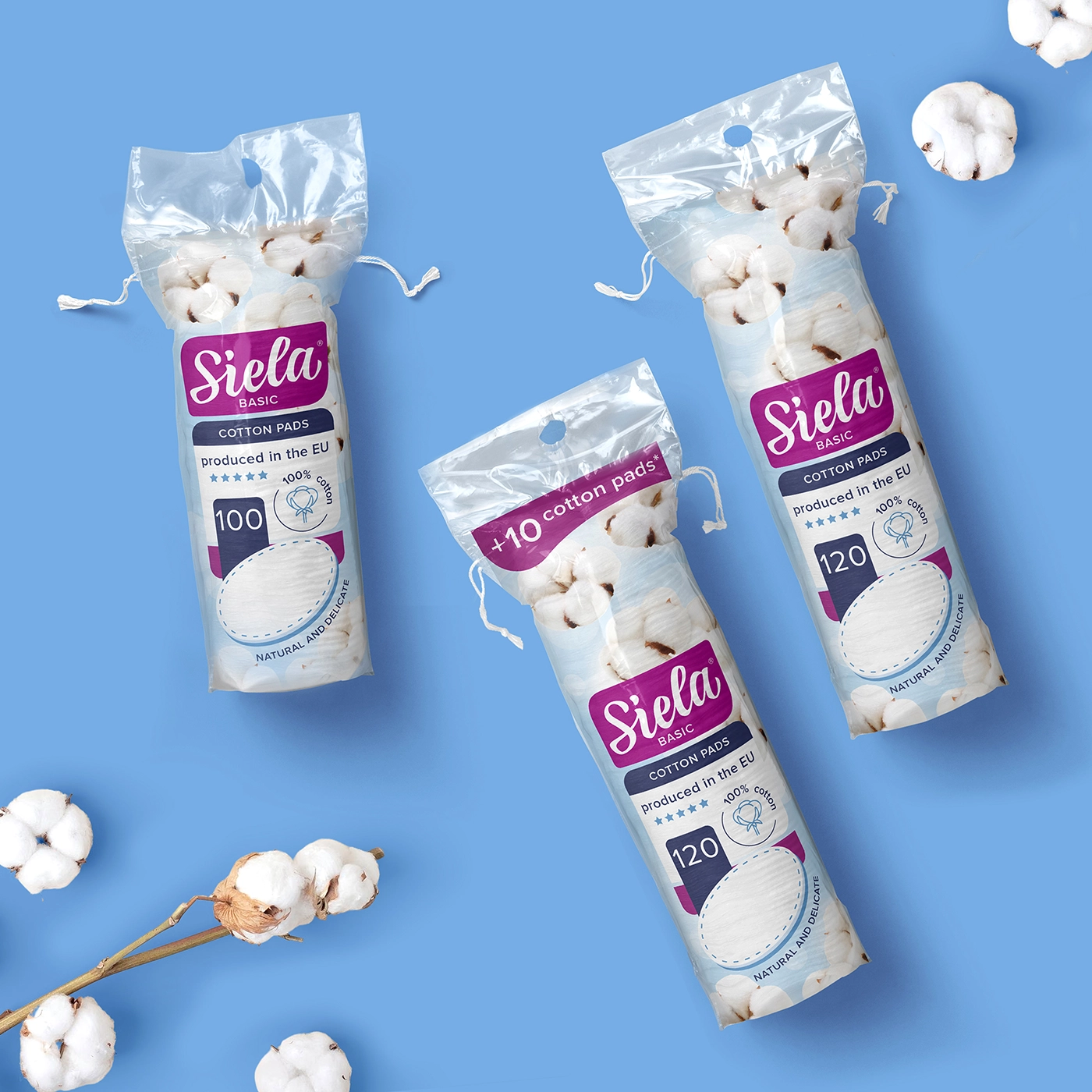 cotton pads packaging design