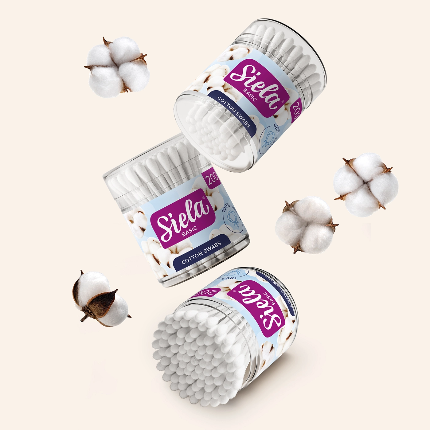 cotton swabs packaging design