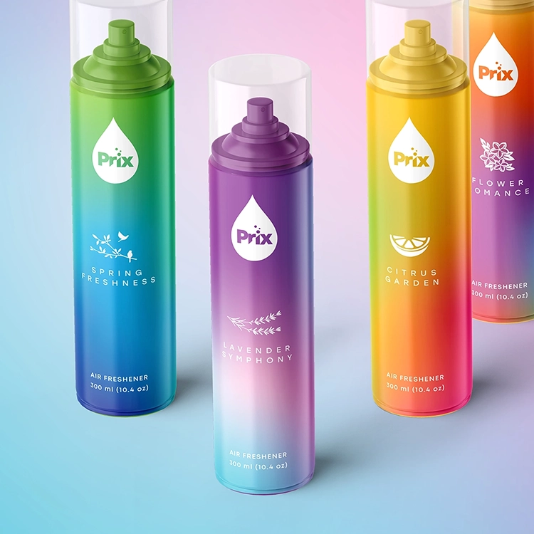 Prix Air Freshener Rebrand. Logo & Packaging Design